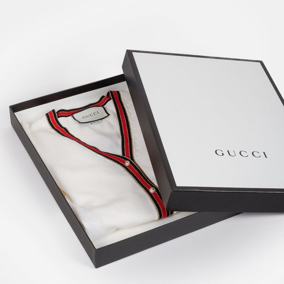 Gucci Knit Cardigan w/ Pearl Buttons - Picture 13 of 13